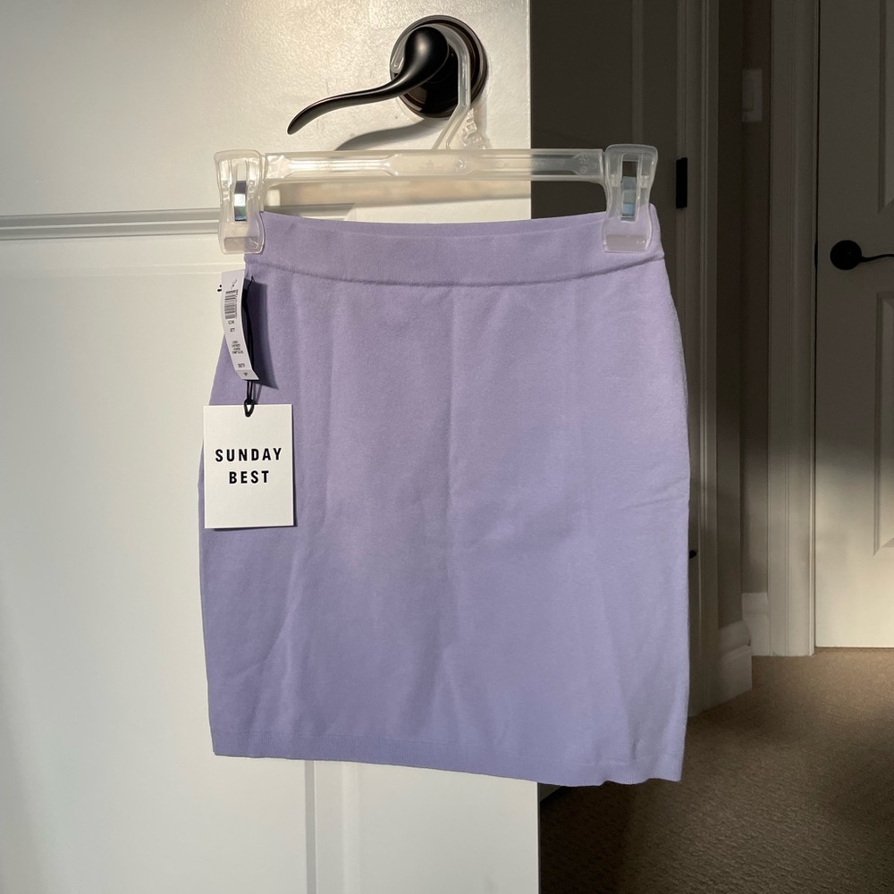 Aritzia Sunday Best Jett Skirt Mini XXS NWT